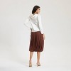 Women's Satin Cowl Neck Blouse - A New Day™ - 2 of 4