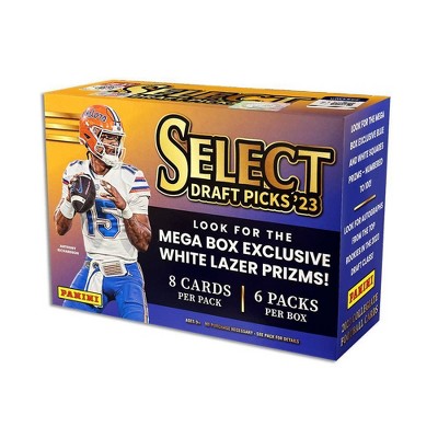 2023 Panini Select Draft Pick Football Trading Card Mega Box