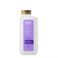 Raw Sugar Epsom Body Wash + Bath Soak - Lavender and Lemon Balm - 25 fl oz