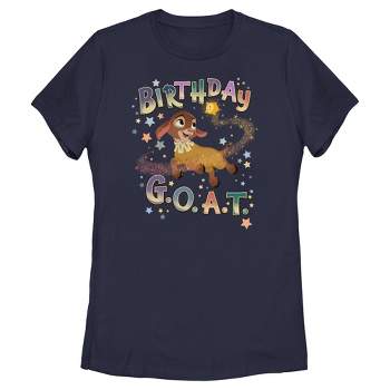 Women's Wish Valentino Birthday G.O.A.T. T-Shirt