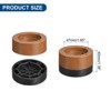 Unique Bargains Adjustable Anti-Slip Chair Table Round Furniture Risers 4 Set - 2 of 4