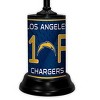 NFL 18-inch Desk/Table Lamp with Shade, #1 Fan with Team Logo, Los Angeles Chargers - image 2 of 3