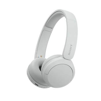 Sony WHCH520/W Bluetooth Wireless Headphones with Microphone - White
