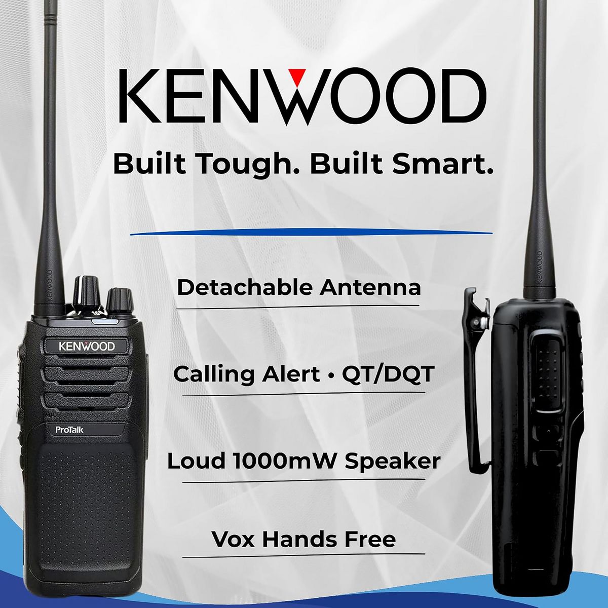 KENWOOD® ProTalk® NX-P1200AVK 5-Watt 64-Channel Analog VHF Two-Way Radio - thumbnail 6