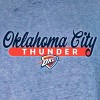 NBA Oklahoma City Thunder Women's Burnout Crew Neck Fleece Sweatshirt - 4 of 4