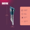 Innovine Wine Aerator Pourer with Built In Stopper, Tilt Design, Easy Pour, No Drip, Perfect for Red & White Wines, Set of 1, Dark Teal - 3 of 4