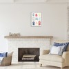 Stupell Industries Modern Life Jackets Black Framed Giclee Art - 2 of 4