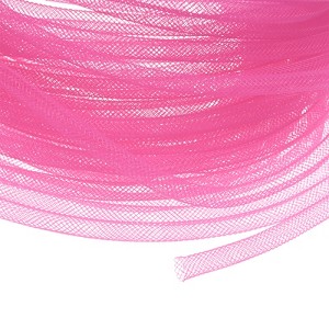 Unique Bargains Elastic Fabric Durable Mesh Tubing Multipurpose Use Waterproof Mesh Tube Ribbon 1 Pc - 1 of 4