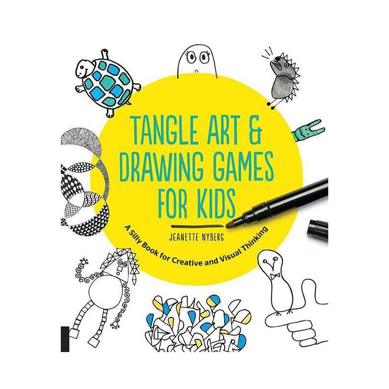 Tangle Art and Drawing Games for Kids - by  Jeanette Nyberg (Paperback), 1 of 2