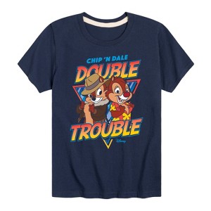 Boys' - Chip 'N Dale Rescue Rangers - Double Trouble Short Sleeve Graphic T-Shirt - 1 of 4