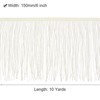 Unique Bargains Polyester Crafts Chainette Sewing Tassel Fringe Trim Ribbon - 2 of 4