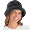Collections Etc Foldable Straw Hat - 2 of 4