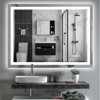 DOMETOUR 48 x 36 LED Bathroom Mirror with Anti-Fog & Touch Sensor, Modern Frameless Lighted Vanity Wall Mirror - 2 of 4