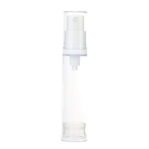 Unique Bargains Portable Refillable Airless Pump Spray Bottle White 1 Pc - 1 of 4