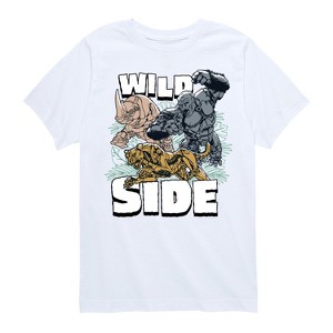 Boys' - Transformers - Wild Side Short Sleeve Graphic T-Shirt - 1 of 3