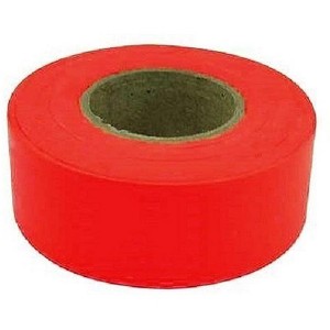 Bon Tool 14-738 Flagging Tape - Glo Red 150 Foot X 1 3/16-inch - (12/Pkg) - 1 of 2