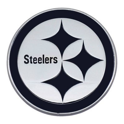 NFL Pittsburgh Steelers 3D Chrome Metal Emblem