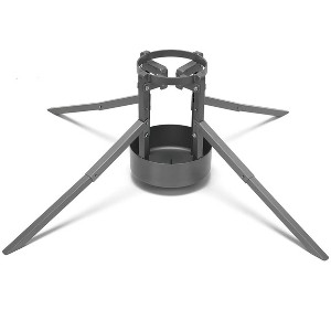 Heavy Duty Christmas Tree Stand for Real & Artificial Trees Adjustable for 2-5” Trunk - 1 of 4