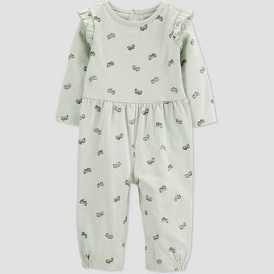 Carter's Just One You® Baby Girls' Butterfly Romper - Mint