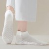 Anna-Kaci 5-Pair Cotton Low-Cut Ankle Socks with Soft Breathable Knit Design and Stretch Comfort Fit - 2 of 4