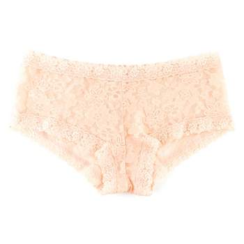 Hanes Originals Women's 3pk Ribbed Boy Shorts - Gold/White/Pink S 3 ct