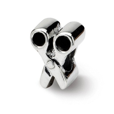 Black Bow Jewelry Sterling Silver Scissors Bead Charm