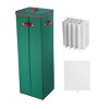 40" Tall Wrapping Paper Storage Box with Lid Green - Elf Stor - image 4 of 4