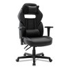 Alera Racing Style Ergonomic Gaming Chair, Supports 275 lb, 15.91" to 19.8" Seat Height, Black/Gray Trim Seat/Back, Black/Gray Base - 3 of 4