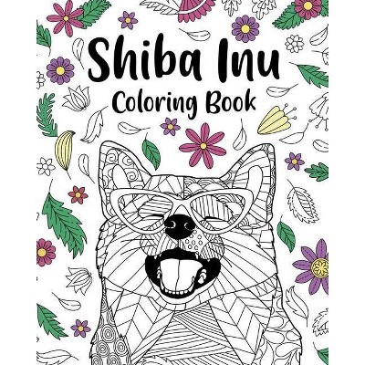 Shiba Inu Coloring Book - by  Paperland (Paperback)