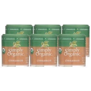 Simply Organic - Cinnamon - Organic - Ground - A Grade - Case of 6/.67 oz - 1 of 4