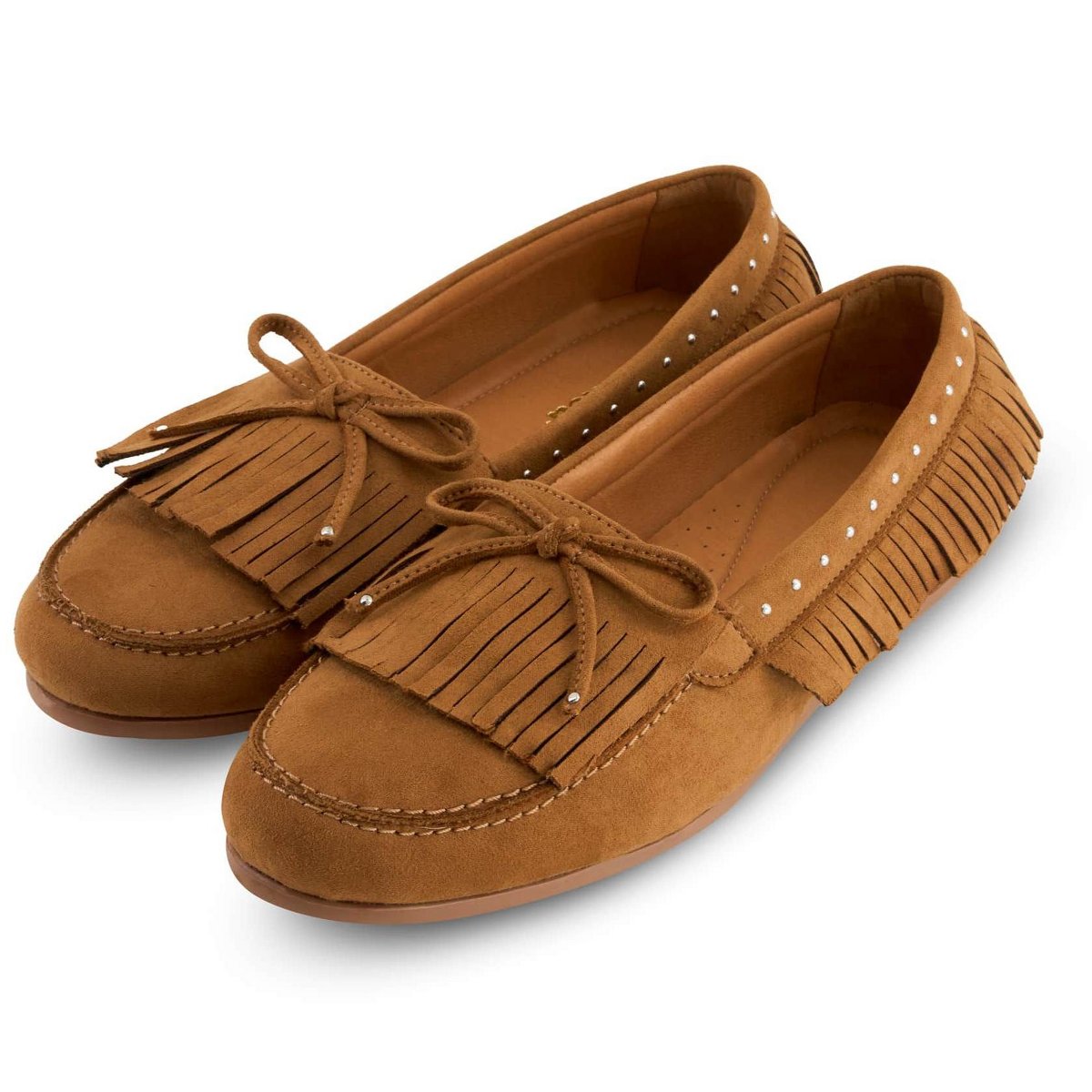 Женские туфли Andrea Women's Comfort Loafers 95877-3910726 Honey 10 — фото 3