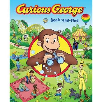 Curious George Seek-and-Find -  (Curious George) by H. A. Rey (Hardcover)