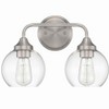 Craftmade Lighting Glenda 2 - Light Vanity in  Brushed Polished Nickel - 3 of 4
