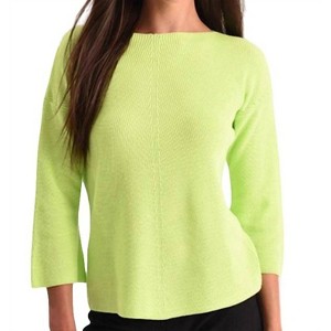 Women's Ribbed 3/4 Sleeve Top - ANGEL - 1 of 2