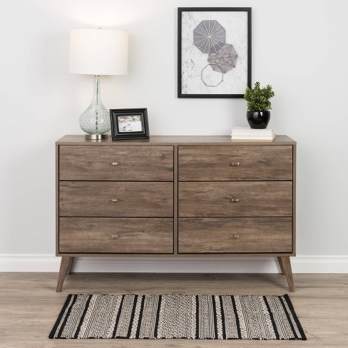 Target mid deals century modern dresser