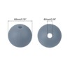 Unique Bargains Round Loose Silicone Beads for DIY Keychain Jewelry Making 50 Pcs - 3 of 4