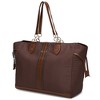 ELLE Luggage Eleganza 32L Monogram Weekender Tote Bag - 2 of 4