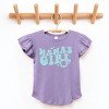 The Juniper Shop Mama's Girl Flower Flutter Sleeve Tee - 2 of 4