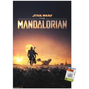 Trends International Star Wars: The Mandalorian - D23 One Sheet Unframed Wall Poster Prints - 1 of 4