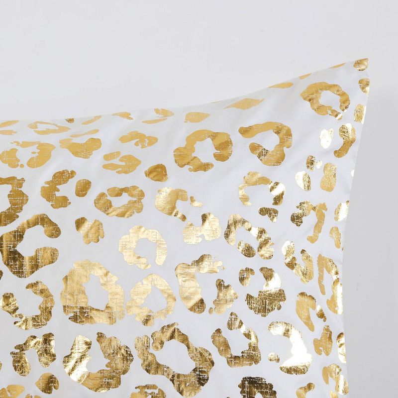 Kendra Metallic Printed Comforter Set Ivory/Gold
, 6 of 13
