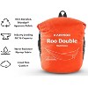 Kammok Roo Double Hammock with Stuff Sack | Waterproof Ripstop Nylon, Gear Loops | Lightweight for Camping and Backpacking - 3 of 4