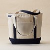 Lands' End Open Top Canvas Tote Bag - 2 of 4