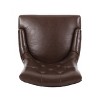 Hrinhom 21.5"W 2 Sets of Diamond Tufted Backrest Dining Chairs,Wooden Legs,PU - 2 of 4