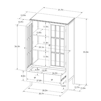 Windham tall best sale storage cabinet