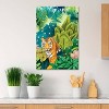 iCanvas Jungle Tiger by 83 Oranges Canvas Print Wall Art - 3 of 3