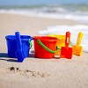 Spielstabil 12 Pack - Small Sand Scoops - Includes 3 Red, 3 Blue and 3 Yellow Beach Toy Shovels - Made in Germany - 2 of 4