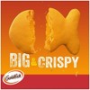 Goldfish Mega Bites, Sharp Cheddar Crackers, 5.9 oz Bag, Pack of 2 - 2 of 4