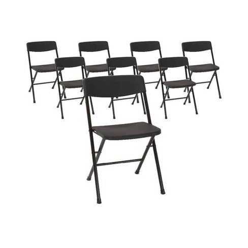 Steel Folding Chair Black Pdg Target