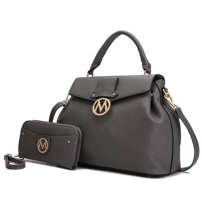MKF Collection Aurora Women's Satchel bag with Wallet by Mia k