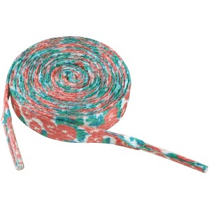 INSPIRE CHIC Thin Flat Colorful Patterned Shoelaces 1 Pair - 1 of 4